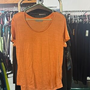 Pretty Much Brand New, Extra Large, Cool Light Icebreaker T-Shirt, Orange